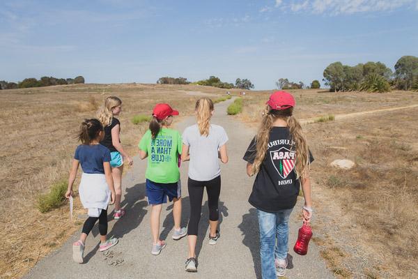 Starting in the 6th grade, students have the opportunity to explore scientific exploration and practice skills and techniques in the real world. Here, students explore the nearby Bayfront Park for their Orienteering Skills unit.